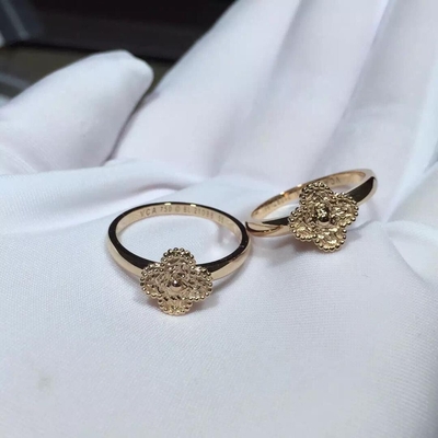 VCARO8DE00 Van Cleef And Arpels Jewelry Sweet Alhambra Ring Rose / 18k Gold